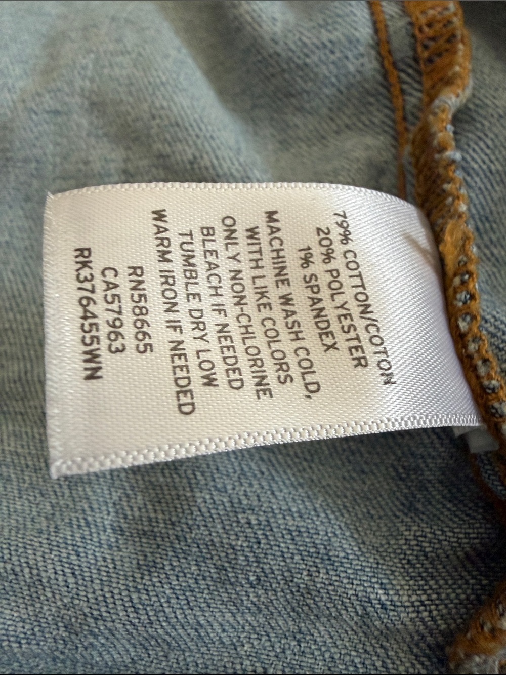 Melrose and Market Light Blue Denim Jean Jacket - Button-Front Style- Size 1X - Picture 6 of 10